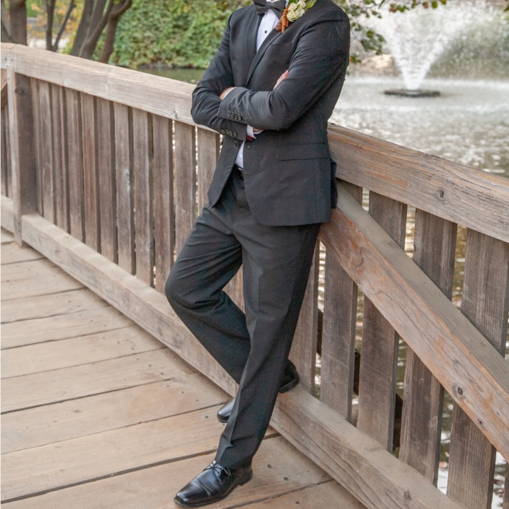 Men's Classic Black Suit
